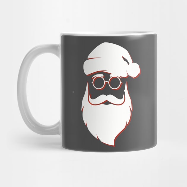 Hipster Santa by HomePlateCreative